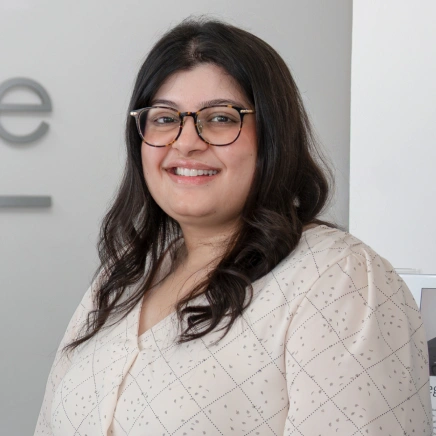 Dr. Sara Valliani in the dental office
