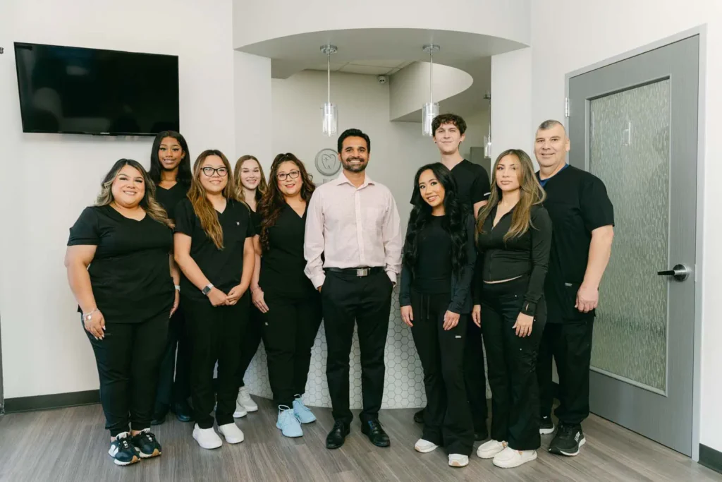 The professional dental team at Pearl Shine Dental in Houston, TX