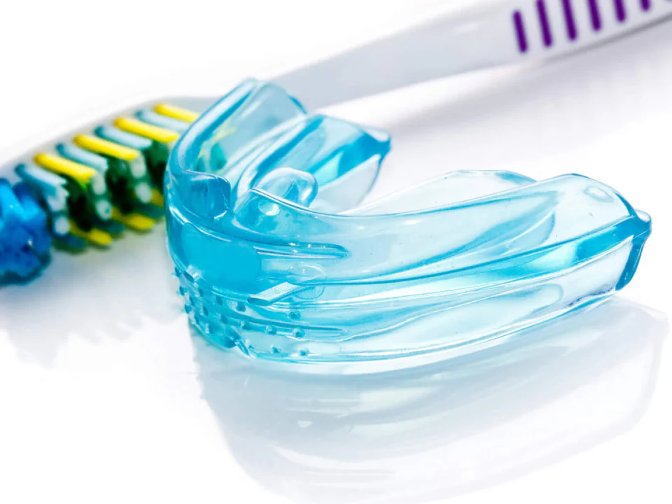 Dental mouthguards and dental nightguards available at Pearl Shine Dental in Houston, TX